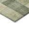 Homeroots 8' Artichoke Green Round Geometric Washable Indoor Outdoor Area Rug 608258 - alternate 7
