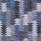 Homeroots 5' X 8' Navy Blue And Sky Blue Southwestern Washable Indoor Outdoor Area Rug 587333 - alternate 4