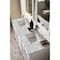 James Martin Vanities Bristol 72'' D Vanity, Bright White w/ Victorian Sil Silestone Top w/FreePower Wireless Charger 157-V72-BW-FVSL - alternate 8