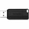 Verbatim PinStripe USB 2.0 Flash Drive, 16 GB, Black 49063 - alternate 8