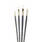 Princeton RealValue Brush Set, White Taklon Bristles, Long Handle Mixed Media Paintbrush, 4-Piece Set, 2PK PR9130 - alternate 3
