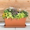 Crescent Garden Dylan Rectangular Planter Box - Large Herb Planter - 31.5"x 14" x 13"H, Charcoal, 3PK AZ284793C - alternate 3