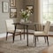 Homeroots 36" Brown Square Solid Wood And Metal Dining Table 488592 - alternate 3