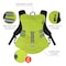 Ergodyne 3 ltr Lime Reflective Hydration Pack Kit 5160 - alternate 7