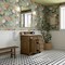 James Martin Vanities Brookfield 36 in. Single Vanity, Pecan w/ 3 CM Victorian Silver Silestone  Top 547-V36-PCN-3VSL - alternate 3