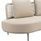 Homeroots 75" Beige Fabric Sofa 667656 - alternate 7