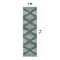 World Rug Gallery Contemporary Geometric Stripe Weather Resistant Reversible Indoor/Outdoor Rug 2 ft x 7 ft Green WR109GREEN2X7 - alternate 6