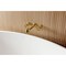 Kingston Brass Two-Handle Wall Mount Tub Faucet, Brushed Brass KS5027RX - alternate 5