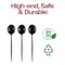 Smarty Had A Party Solid Black Moderno Disposable Plastic Dessert Spoons (480 Spoons), 480PK 9330-BTSP-CASE - alternate 7