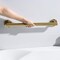 Kibi Bathroom Safety 18 In L, 1.25 In Dia., Stainless Steel Shower Grab Bar, Concealed Screws KGB1118BB - alternate 7