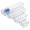 Idesign Linus 3'' x 12'' x 2'' Clear Drawer Organizer 52530 - alternate 2