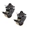 Mytee Products 8 in ISO Shipping Container Double Caster Wheels with Brakes 11000 lbs WLL, 2PK CTL-CasterDBL-5Tx2 - alternate 1