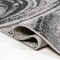 Jonathan Y Viscon Abstract Marble Contemporary Light Gray/Black 3 ft. x 5 ft. Area Rug SEU207A-3 - alternate 5