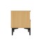Manhattan Comfort Amara Nightstand in Natural Oak- Set of 2 2-NS006-NA - alternate 7