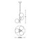 Afx Arren - LED Pendant - Black/Light Antique Brass ARNP17LAJD4BKLB - alternate 2