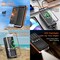 Alpha Digital Power Bank- 10,000mAh, Solar, 4 Cables, Wireless Charging - Combo ZL809-Combo - alternate 4