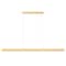 Z-Lite Hudson Gold 1 Light Linear Chandelier 1016-72L-GLD-LED - alternate 6