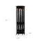 Homeroots Elegant Black Lighted Curio Cabinet 401663 - alternate 5