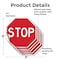 Signmission Stop, 6 inch X 6 inch, Vinyl Decal, 5PK OC-D-5PACK-6-315 - alternate 4