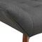 Osp Home Furnishings Shelly Tufted Chair, Charcoal SHE-K26 - alternate 5