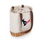 Picnic Time Family Of Brands Houston Texans - Pico Willow and Canvas Lunch Basket, (Natural Canvas) 200-00-187-134-2 - alternate 2