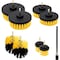 Neiko 9-Piece All-Purpose Scrub Brush with Extended-Reach for Cleaning & Car Detailing Attachments 00321A - alternate 1