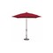 Treasure Garden 7.5 ft Square Patio Umbella, aluminum, fiberglass ribs, outdoor, Jockey Red UM847SQ-00 5403 Jockey Red - alternate 1