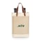 Picnic Time Family Of Brands New York Jets - Pinot Jute 2 Bottle Insulated Wine Bag, (Beige) 539-02-187-224-2 - alternate 3