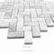 Ackland Terra Bella Herringbone 12 in. x 12 in. Honed Marble Mosaic Floor and Wall Tile, 10PK AKM-S-TEBE1X2HBH-CA - alternate 4