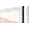 Samsung 2021/22 75-in. The Frame Customizable Bezel Modern White Contemporary Wall Mountable TV Frame VG-SCFA75WT - alternate 4