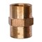 Auveco Brass Pipe Coupling 1/4in, 5PK 332 - alternate 1