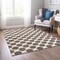 Homeroots 3' X 5' Brown And Ivory Polka Dot Washable Indoor Outdoor Area Rug 614881 - alternate 9