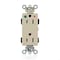 Leviton Straight Blade Receptacle, 5-15R, 15 A, 125V AC, Isolated Ground MD820-IGI - alternate 1