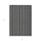 Homeroots 10' X 14' Black And Ivory Striped Washable Indoor Outdoor Area Rug 595852 - alternate 7