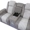 Global Furniture Usa Contemporary U8000 Grey Power Reclining Loveseat W/ Console U8000-GREY-PCRLS W/ PHR + LED - alternate 5