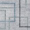 Homeroots 10' X 14' Gray Charcoal And Blue Geometric Washable Indoor Outdoor Area Rug 588343 - alternate 7