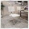 Leisuremod Benmar Modern Office Chair with Faux Leather Sled Base Task Chair & Arms BGO19WL - alternate 6