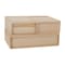 Martha Stewart Weston Stackable Light Natural Paulownia Wood Boxes W/ Drawers, Office Desktop Organizers, Set of 3 LY-E115118-3-NAT-MS - alternate 8