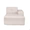 Deko Living 4 Piece Beige Outdoor Compressed Foam Sectional Sofa Lounger and Table Set COP30218 - alternate 5
