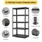 Wrightmaster 35.5in.*15.8in.*72.1in. 5-Tier Heavy Duty Storage Shelving with Adjustable Height&Sturdy Frame ZoroP160409 - alternate 7