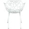 Leisuremod Modern Devon Aluminum Armchair, White DCA23W - alternate 5