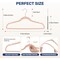 Simple Deluxe Velvet Hangers, Space Saving Heavy Duty Clothes Hangers, Pink, 30PK HKHANGVELVET30PNK - alternate 6