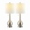 Jonathan Y Tyler 24" Modern Classic Gourd Iron LED Table Lamp w/ Pull-Chain w/ Dual USB Charging Port, Nick, 2PK JYL1127B-SET2 - alternate 5