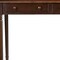 Homeroots 43" Brown Solid Wood Writing Desk With Two Drawers 402018 - alternate 5