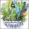 Homeroots Set Of Two Succulent Garden II Gold Framed Wall Art, 2PK 649146 - alternate 4