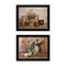 Homeroots Set Of Two Simple Blessings Black Framed Print Wall Art, 2PK 405759 - alternate 1
