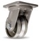 Hamilton Maxi-Duty Swivel Caster, 8" x 4" Forged Steel V-Grooved Wheel, 1 1/4" Precision Tapered Roller Bearing S-MD-84FVT - alternate 1