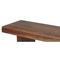 Homeroots Modern Chunky Solid Wood Bench 389202 - alternate 4