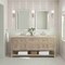 James Martin Vanities Breckenridge 72" Dbl Vanity, Whitewashed Oak, w/ 3 CM Tajnar Eclos Top w/FreePower Wireless Charger 330-V72-WWO-FTJR - alternate 8