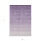 Homeroots 9' X 12' Purple And Lavender Ombre Washable Indoor Outdoor Area Rug 595833 - alternate 6